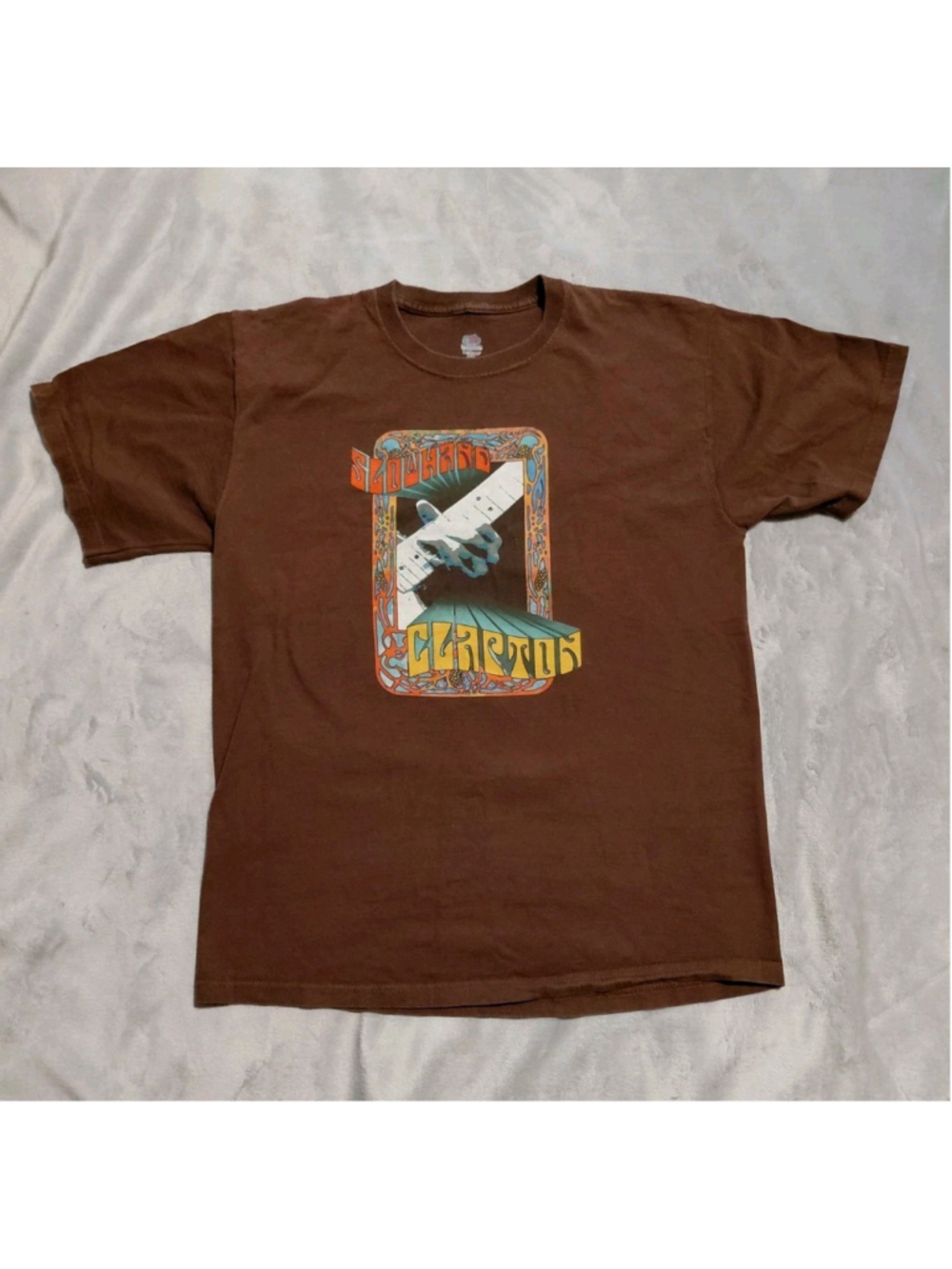 2006 Eric Clapton World Tour Vintage Shirt Size Medium Official Merchandise